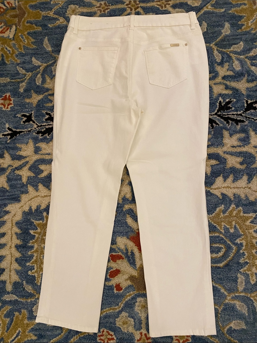 Chico's So-Slimming Girlfriend Slim Leg Crops • Size 1.5 = 10 Misses - Picture 2 of 10